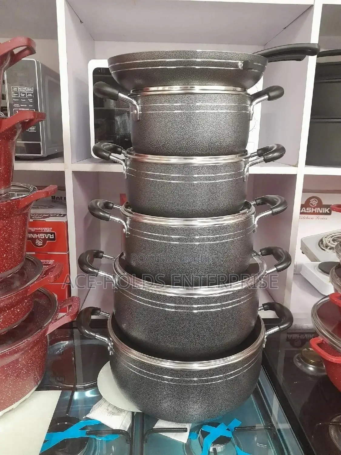 TC 14pcs Heavy Non-Stick Cooking Sufuria Set