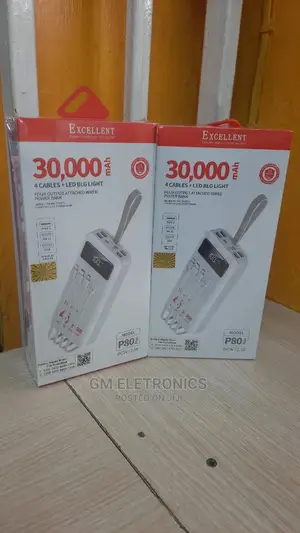 POWERBANK (Excellent)30000mah