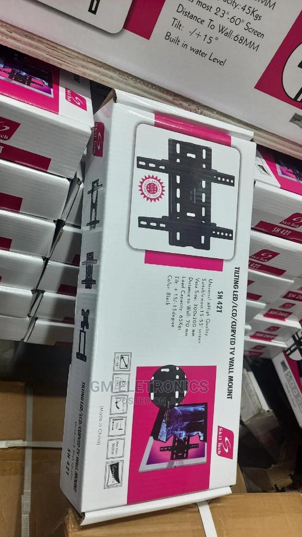 Wall Bracket for 15" to 55" TV Set.
