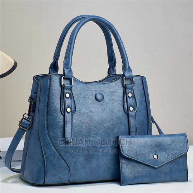 2-in -1 Classic Women Handbag - thumbnail 2