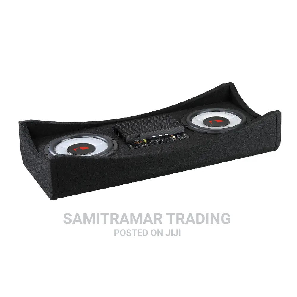 Nbx210a Nakamich 10" Dual Active Shallow Mount Car Sub 1200w