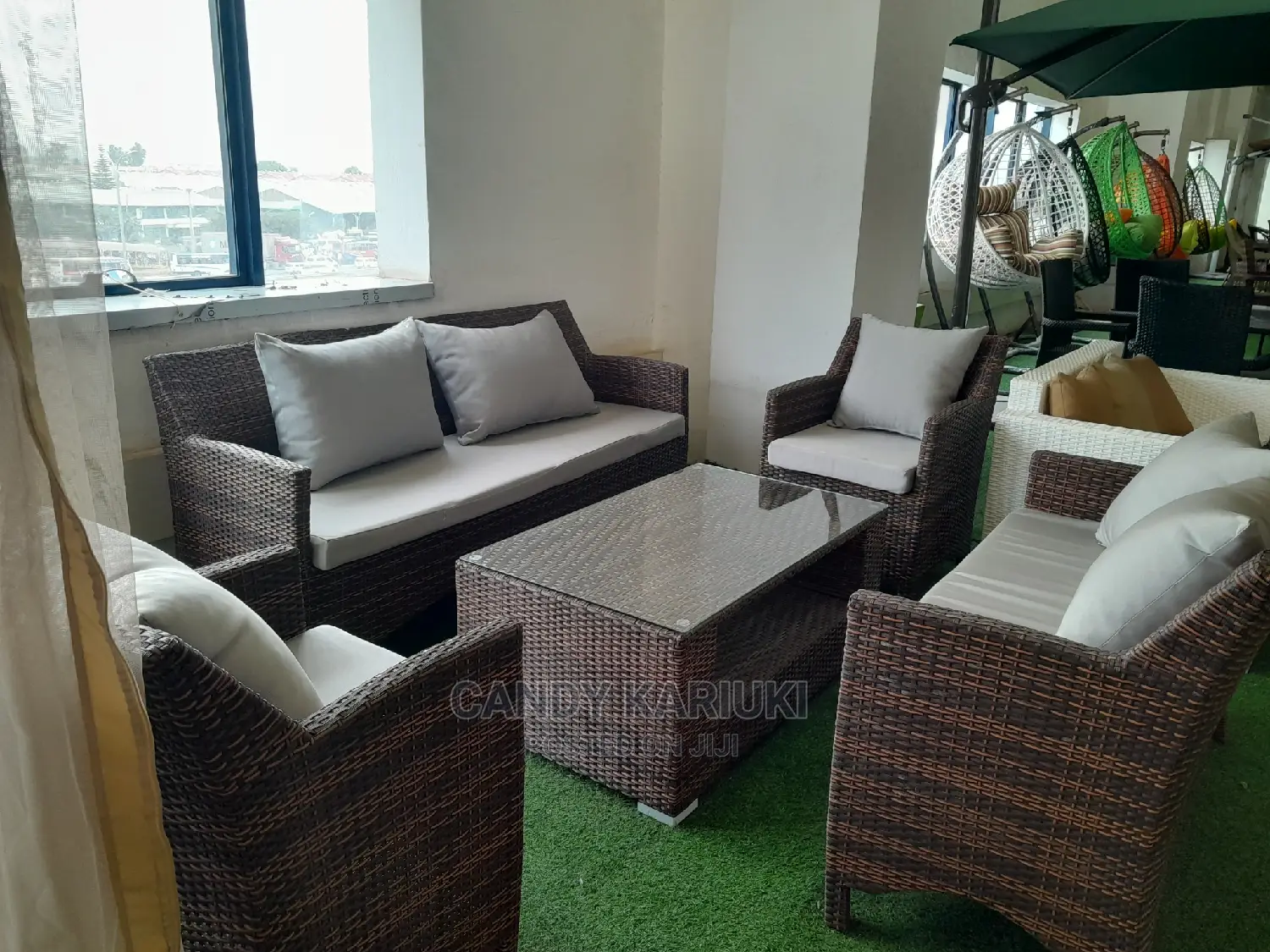 7 Seater Outdoor Sofa Plus a Table