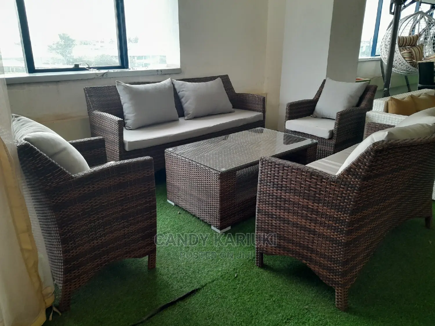 7 Seater Outdoor Sofa Plus a Table