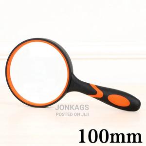 100mm Rubber Frame Magnifying Glass - thumbnail 2