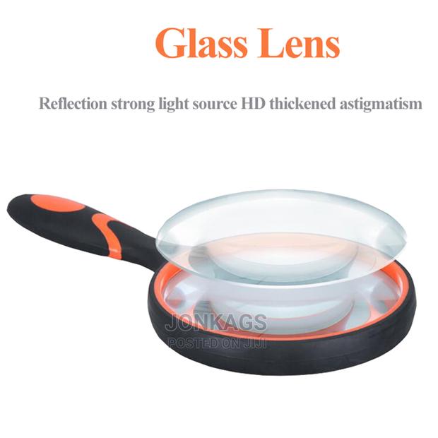 100mm Rubber Frame Magnifying Glass - thumbnail 6