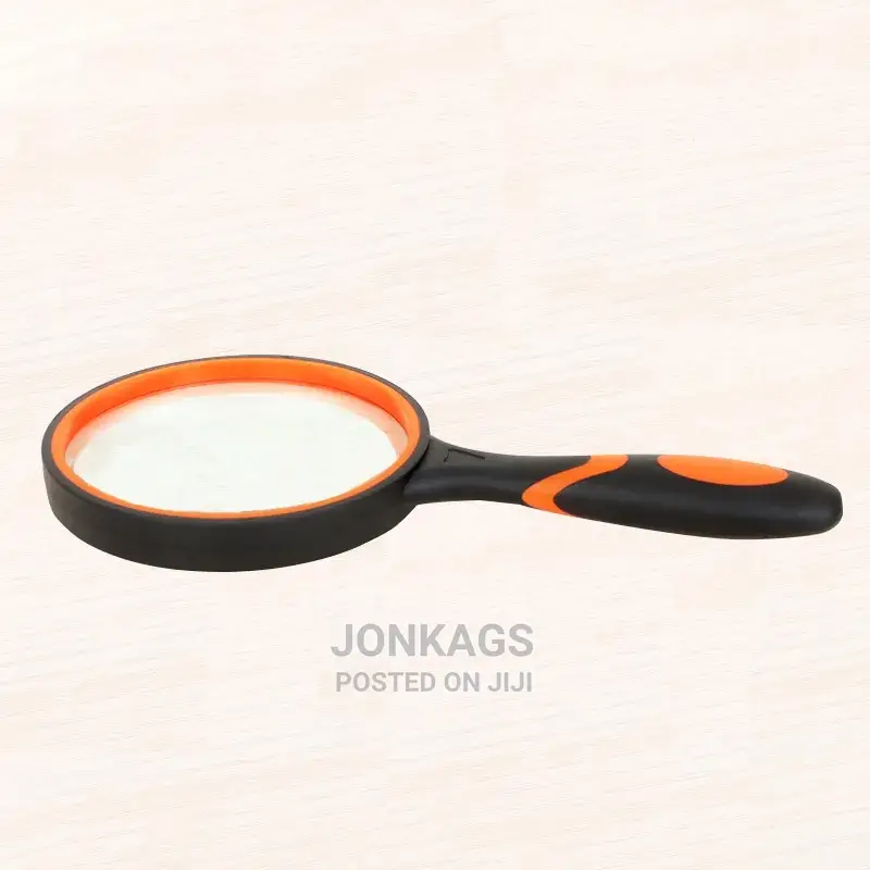 100mm Rubber Frame Magnifying Glass