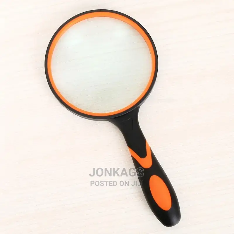 100mm Rubber Frame Magnifying Glass
