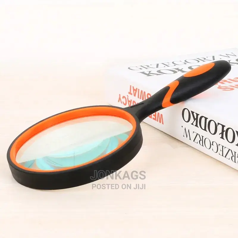 100mm Rubber Frame Magnifying Glass
