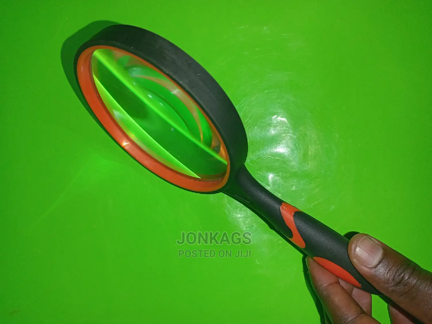100mm Rubber Frame Magnifying Glass
