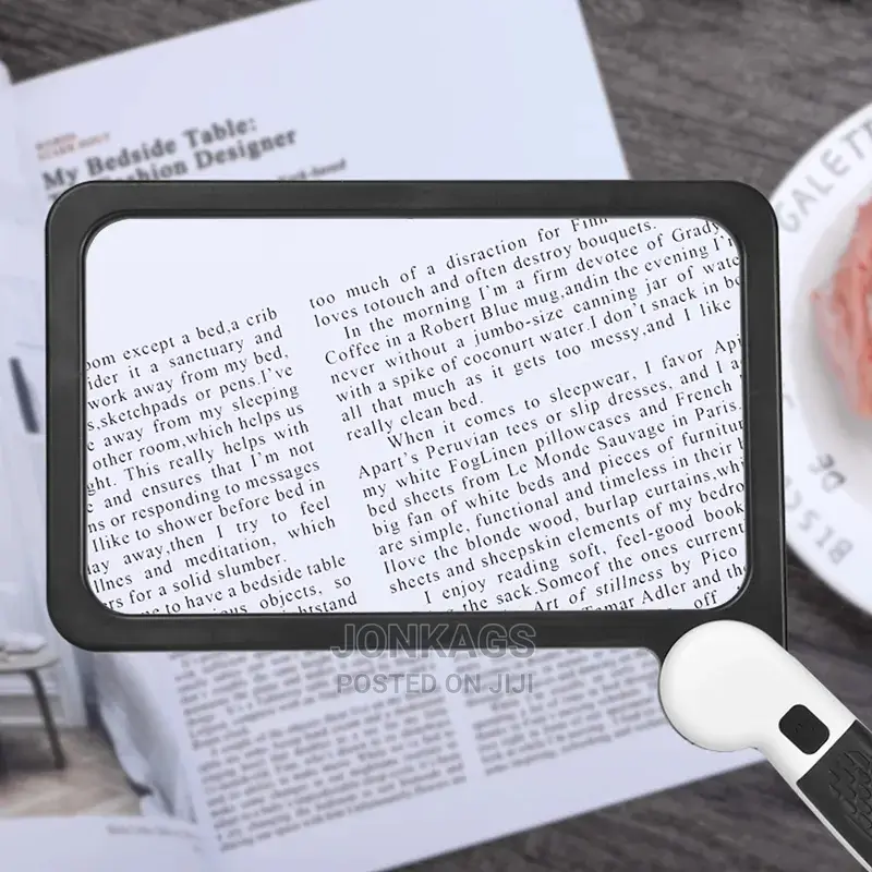 Rectangular Wide Foldable Magnifying Glass