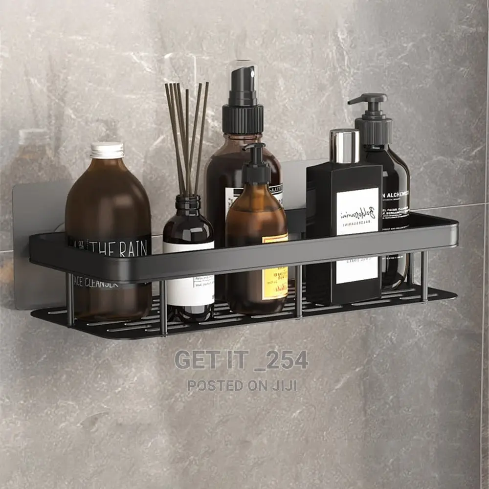 Aluminium 13cm×30cmx5.5cm Elegant Style Adhesive Bathroom Or