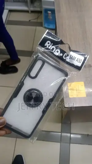 Ring Kickstand Metal Back Case for Samsung Galaxy A50