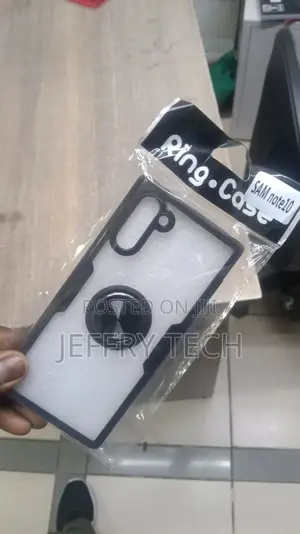Cover Ring Armor Clear Back Cover Samsung Note 10