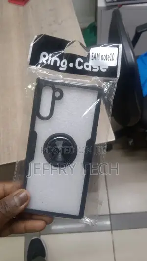 Cover Ring Armor Clear Back Cover Samsung Note 10