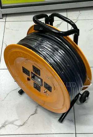 Heavy Power Extension Cable Reel 100M 2.5mm With 4sockets