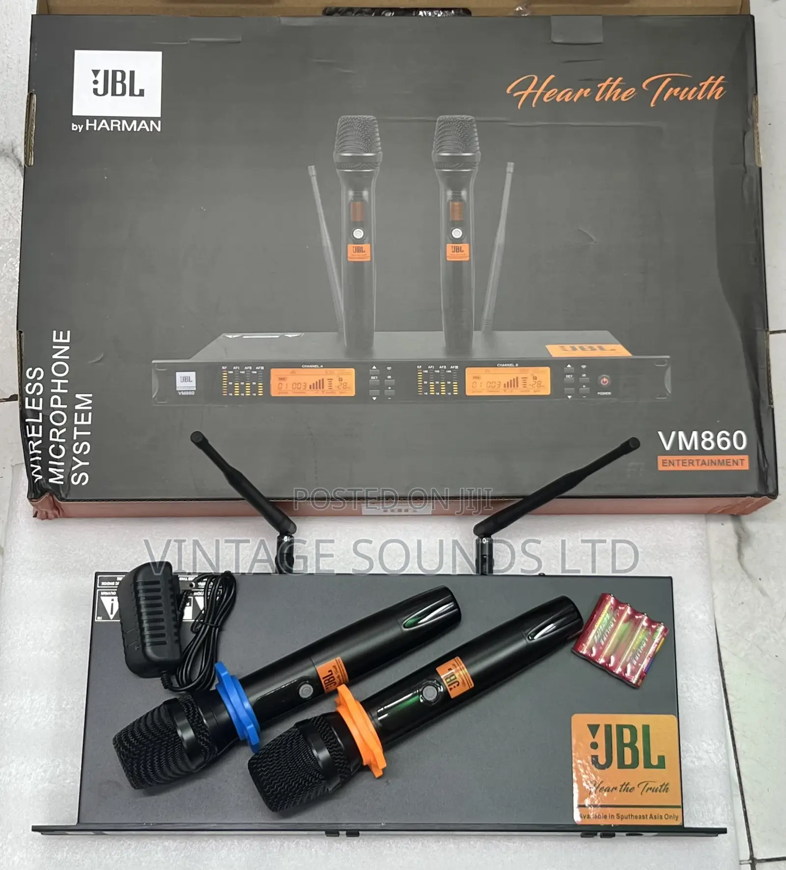 JBL Vm860 Wireless Microphone System