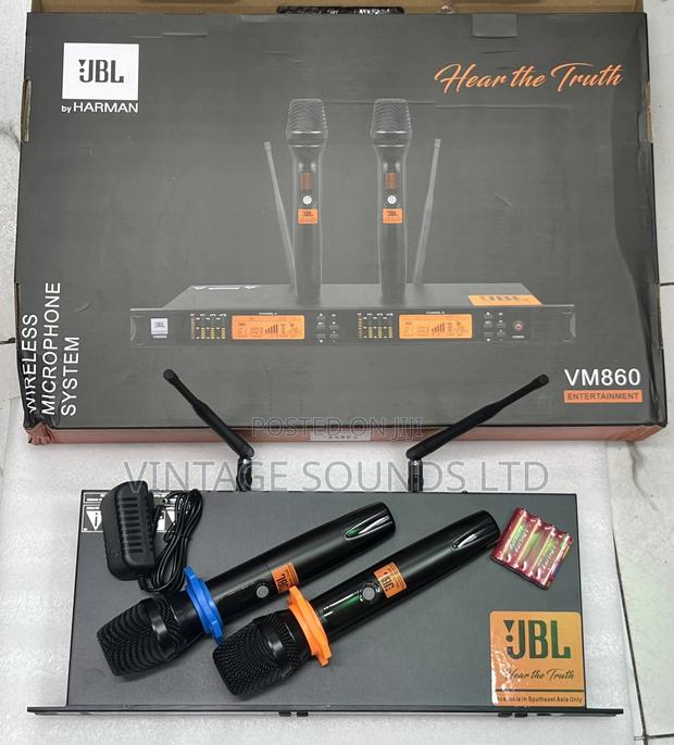 JBL Vm860 Wireless Microphone System - main view