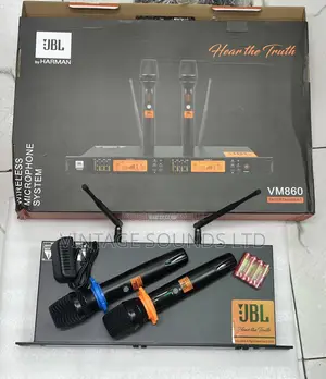 JBL Vm860 Wireless Microphone System