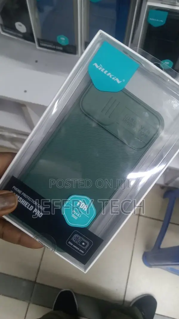 Apple iPhone 14 Case Green Nillkin Camshield Pro