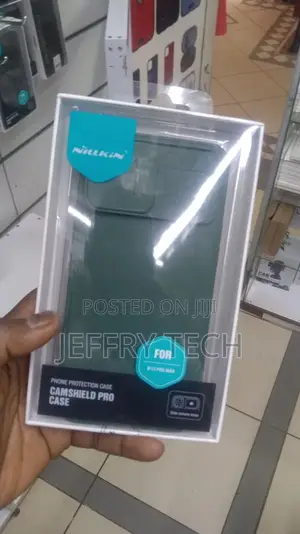 Apple iPhone 13 Pro Max Case Green Nillkin Camshield