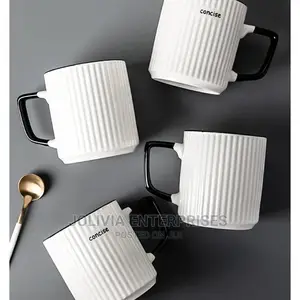 400ml Quality Concise Porcelain Ceramic Mugs