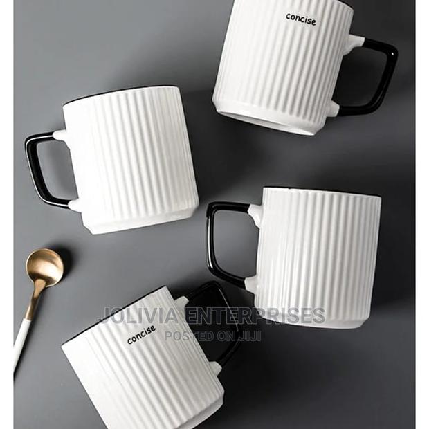 400ml Quality Concise Porcelain Ceramic Mugs - thumbnail 2