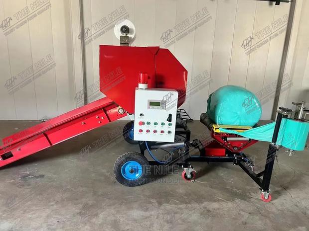 Diesel Corn Silage Wrapping Mini Round Hay Baler Machine - main view