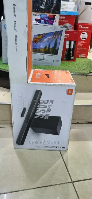 JBL Bar 2.1 Deep Bass Soundbar With 6.5" Wireless Subwoofer