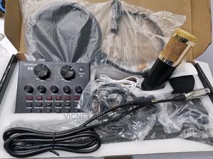 Podcast Condenser Microphone With Sound Card - thumbnail 2