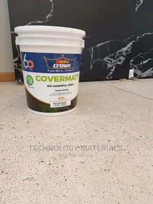 Crown Covermatt Brilliant White (20L)