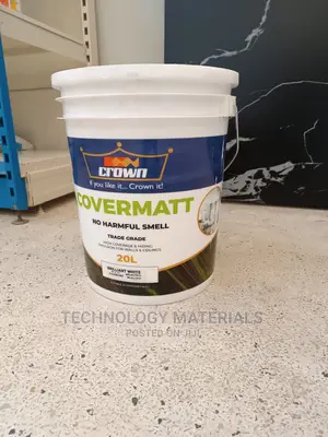 Crown Covermatt Brilliant White (20L)