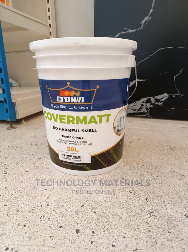 Crown Covermatt Brilliant White (20L) - thumbnail 3