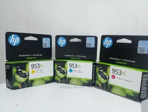 Hp Cyan,Magenta, Yellow 953xl Cartridges