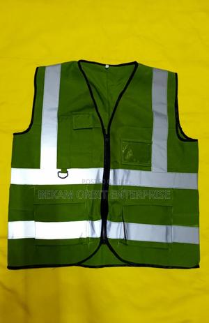 High Visibility Customized Safety Vest - main view