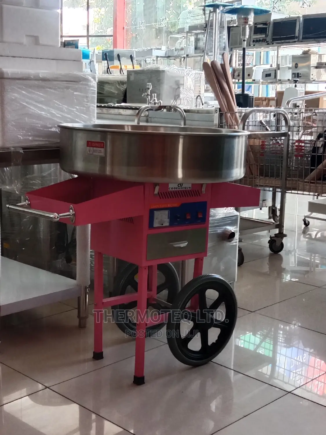 Candyfloss Standing Premium Cotton Candy Machine Maker