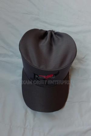 Unisex Gray Security Guard Printed Cap - main view