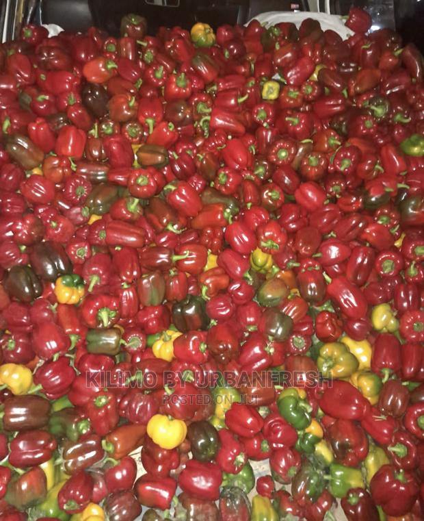 Coloured Capsicum Yellow Red Grade 1. Moq 10kgs - main view