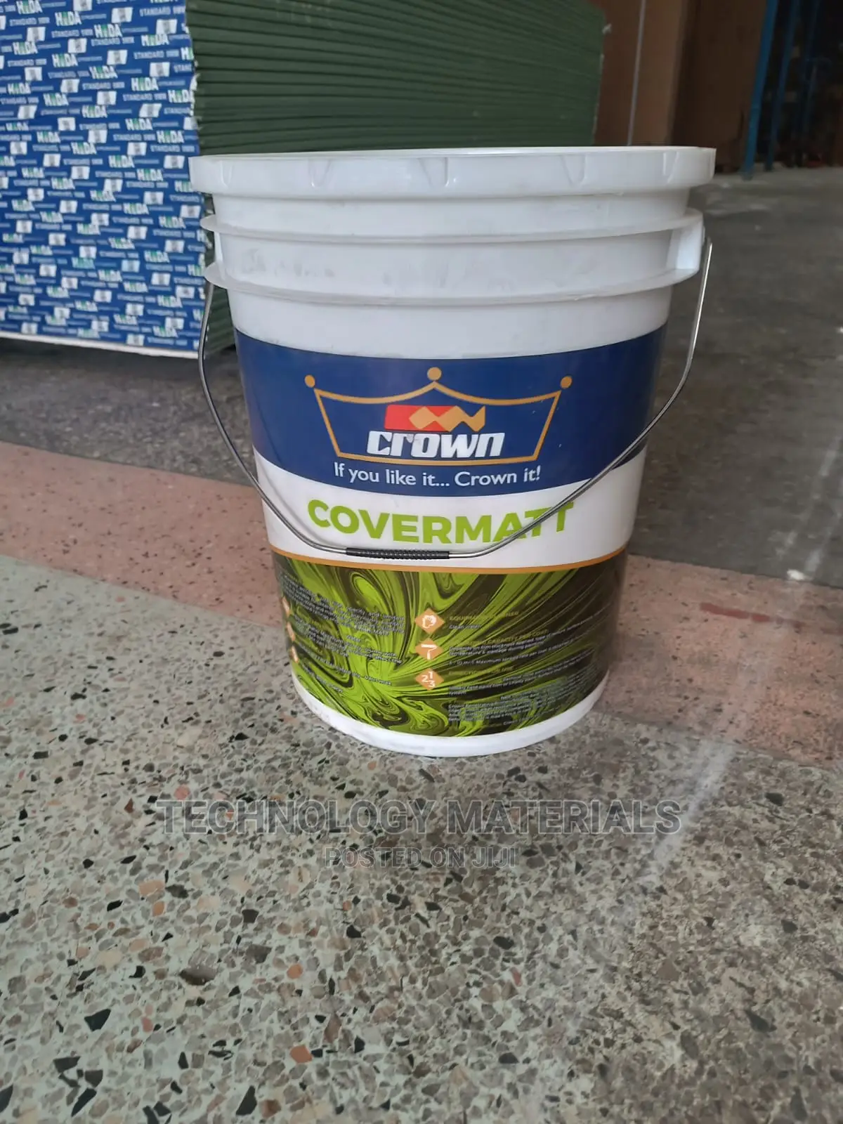 Crown Covermatt Brilliant White (20L)