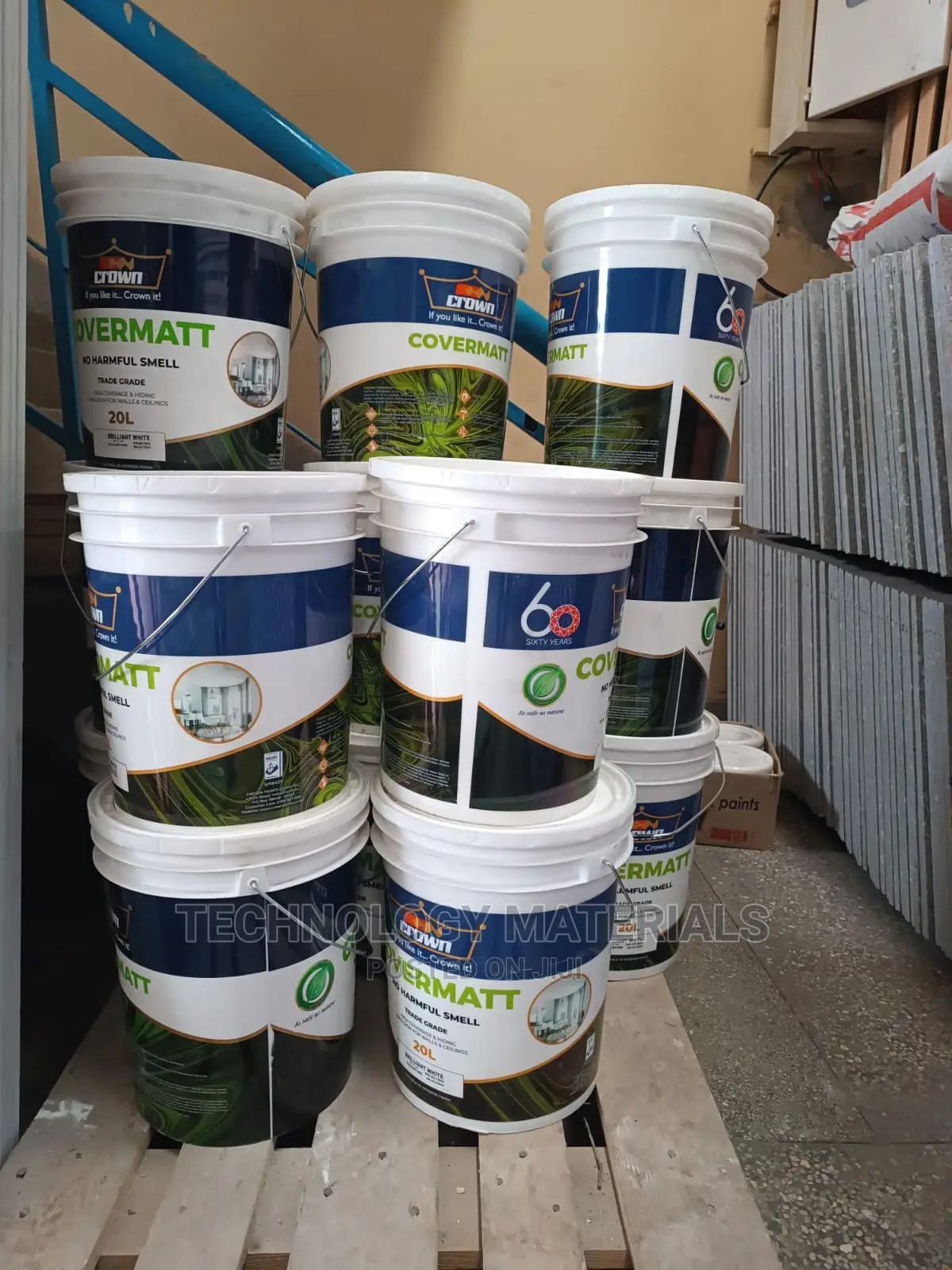 Crown Covermatt Brilliant White (20L)