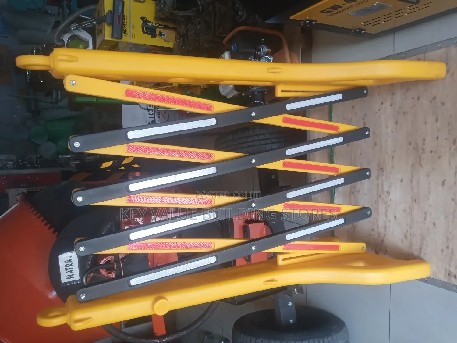 Portable Road Reflective Barrier