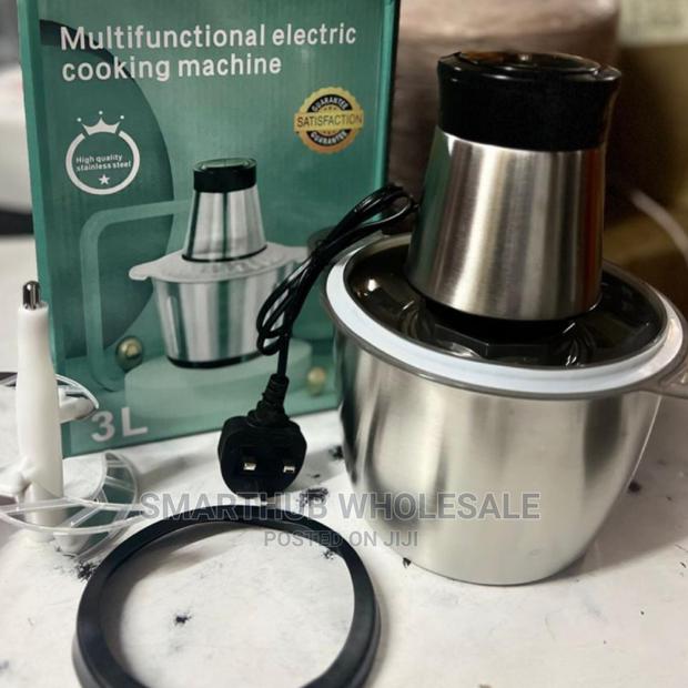 3 LTRS Mettalic Electric Chopper