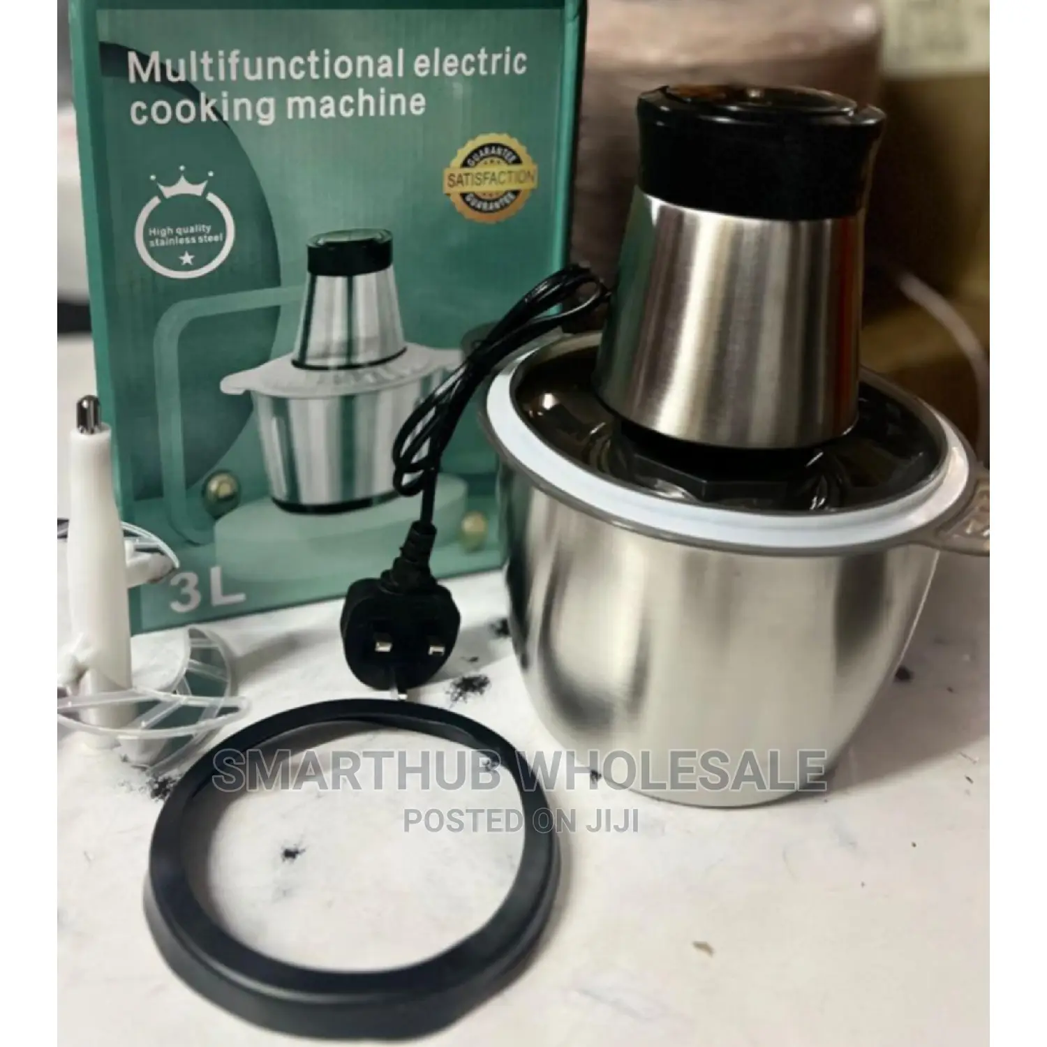 3 LTRS Mettalic Electric Chopper* 