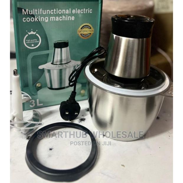 3 LTRS Mettalic Electric Chopper* 