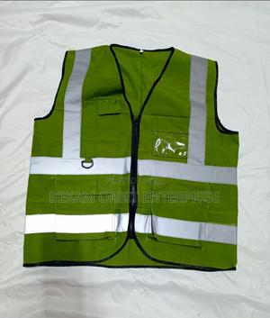 Green Safety Hi-Vis Executive Vest - main view
