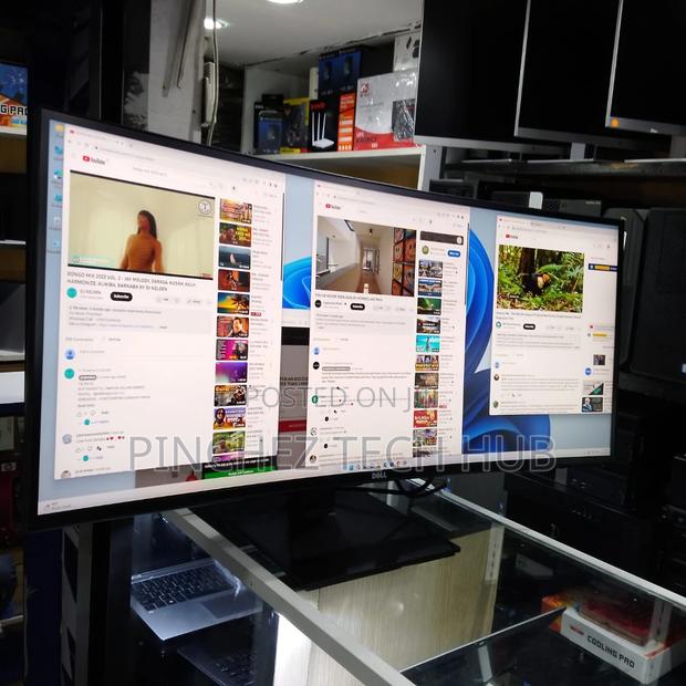 34 Inches Curved Monitor - thumbnail 3