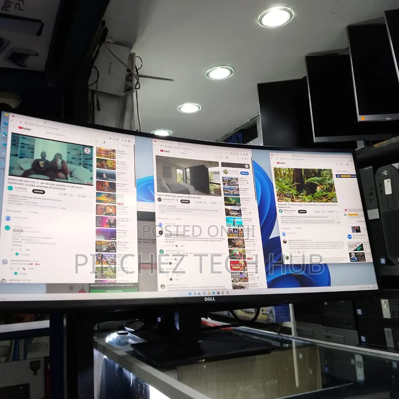 34 Inches Curved Monitor