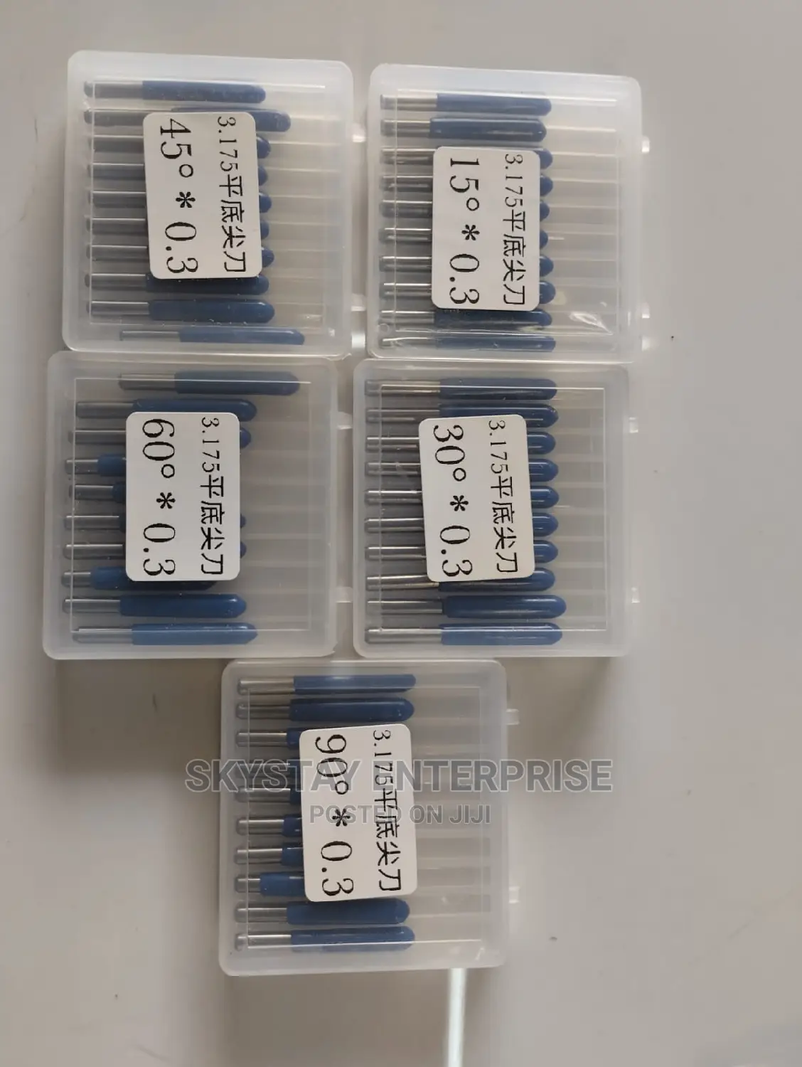 V Bit Engraving Bit CNC Bit 3mm/6mm Shank
