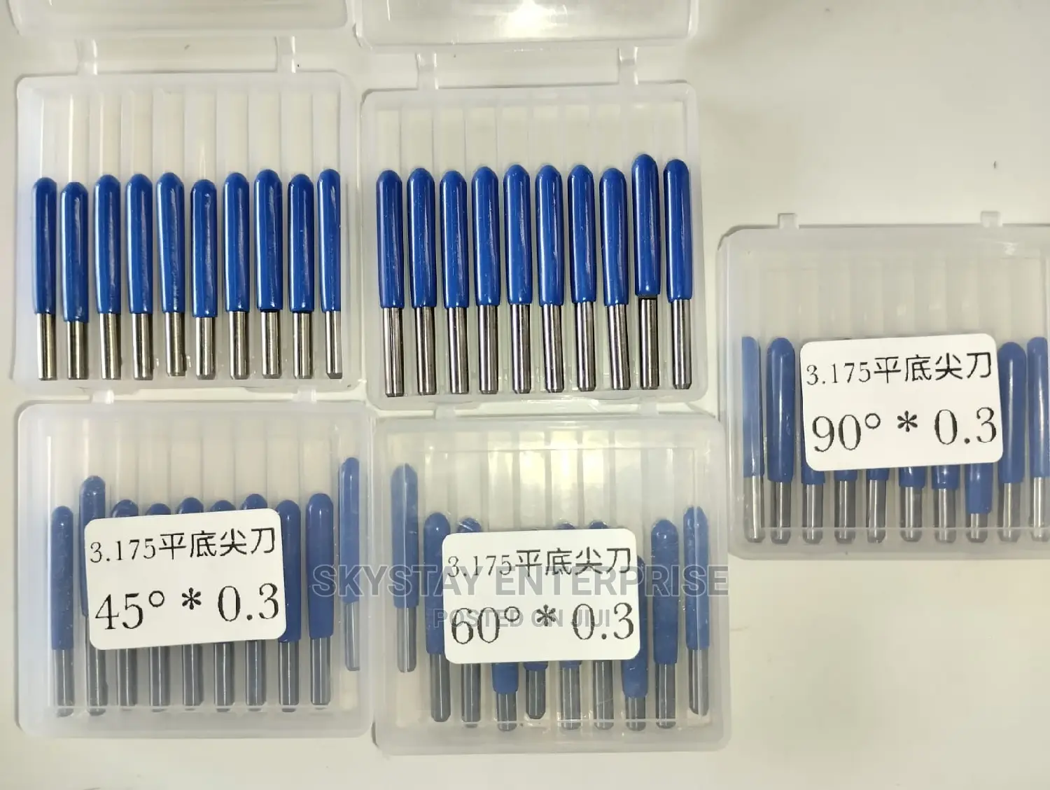 V Bit Engraving Bit CNC Bit 3mm/6mm Shank