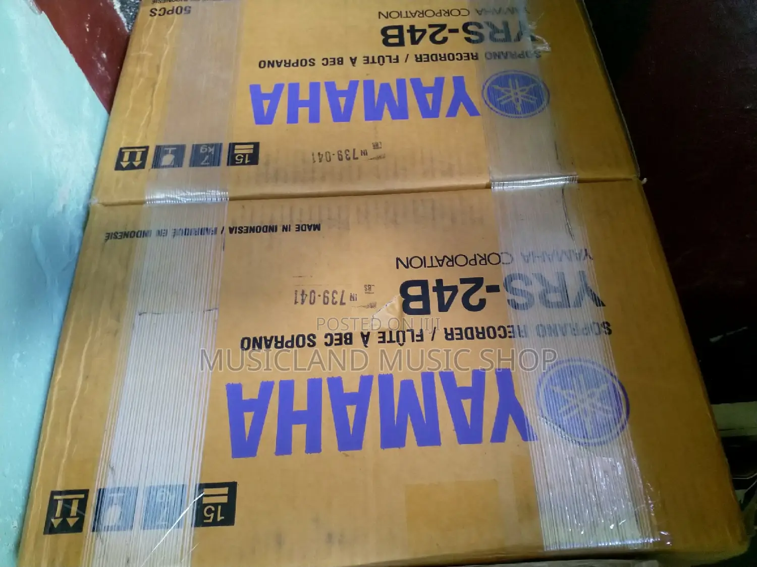 Yamaha B Soprano Descant Recorders