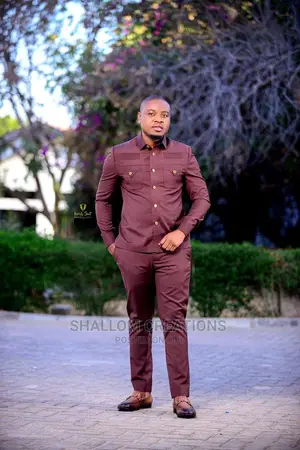 Tailored Kaunda Suit